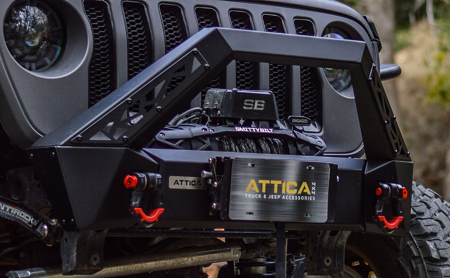 Attica 4x4 2018-2024 Jeep Wrangler JL Terra Series Front Bumper