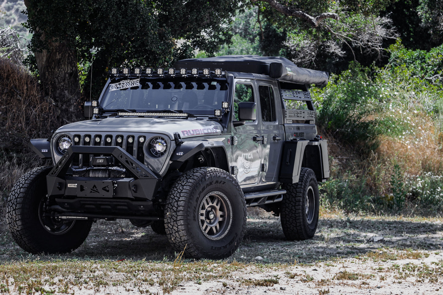 Attica 4x4 2019-2024 Jeep Gladiator JT Terra Series Front Bumper