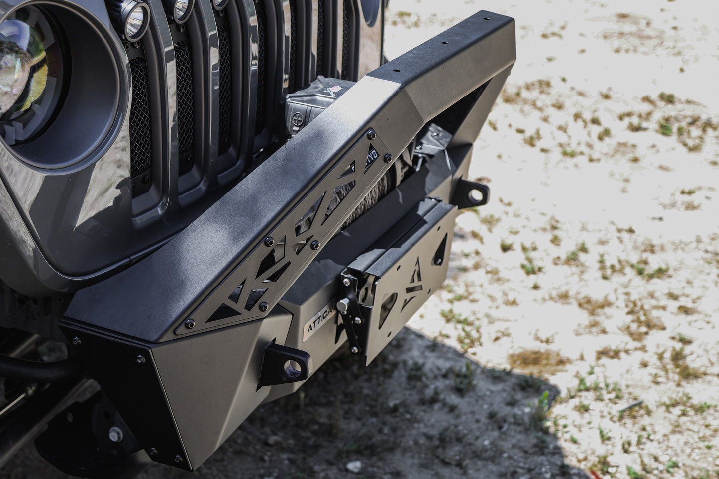 Attica 4x4 2019-2024 Jeep Gladiator JT Terra Series Front Bumper