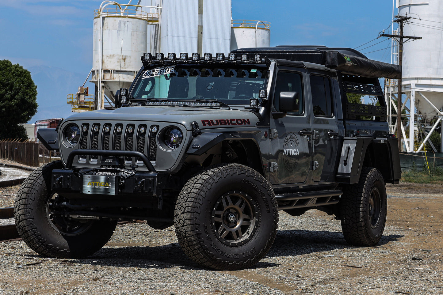 Attica 4x4 2019-2023 Jeep Gladiator JT Apex Series Front Bumper