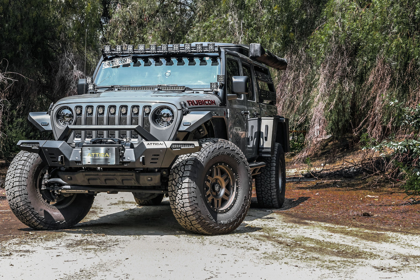 Attica 4x4 2019+ Jeep Gladiator JT Frontier Series Front Bumper