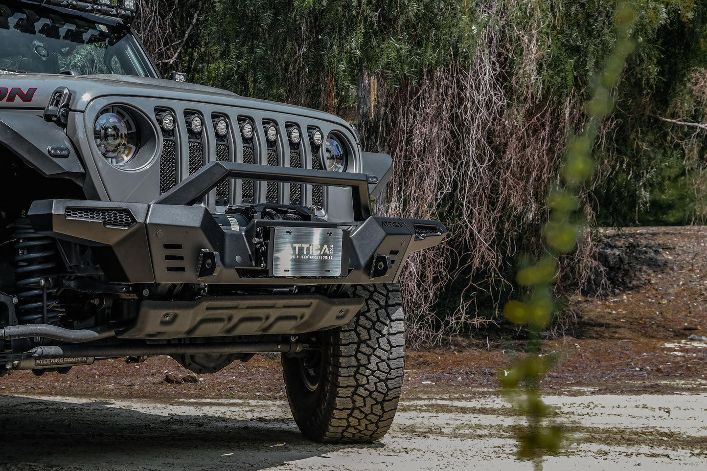 Attica 4x4 2019+ Jeep Gladiator JT Frontier Series Front Bumper