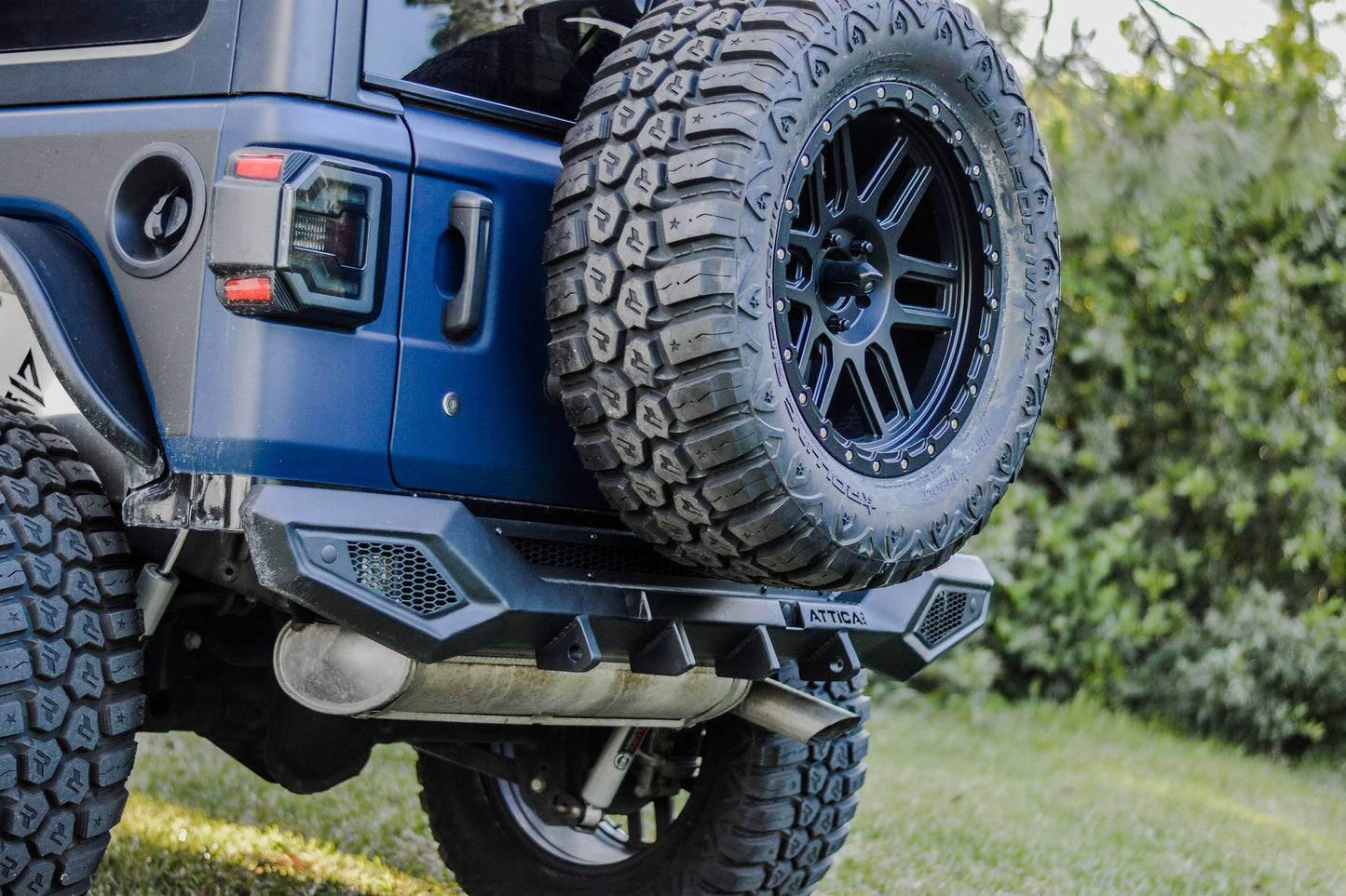 Attica 4x4 2018-2024 Jeep Wrangler JL Terra Series Rear Bumper
