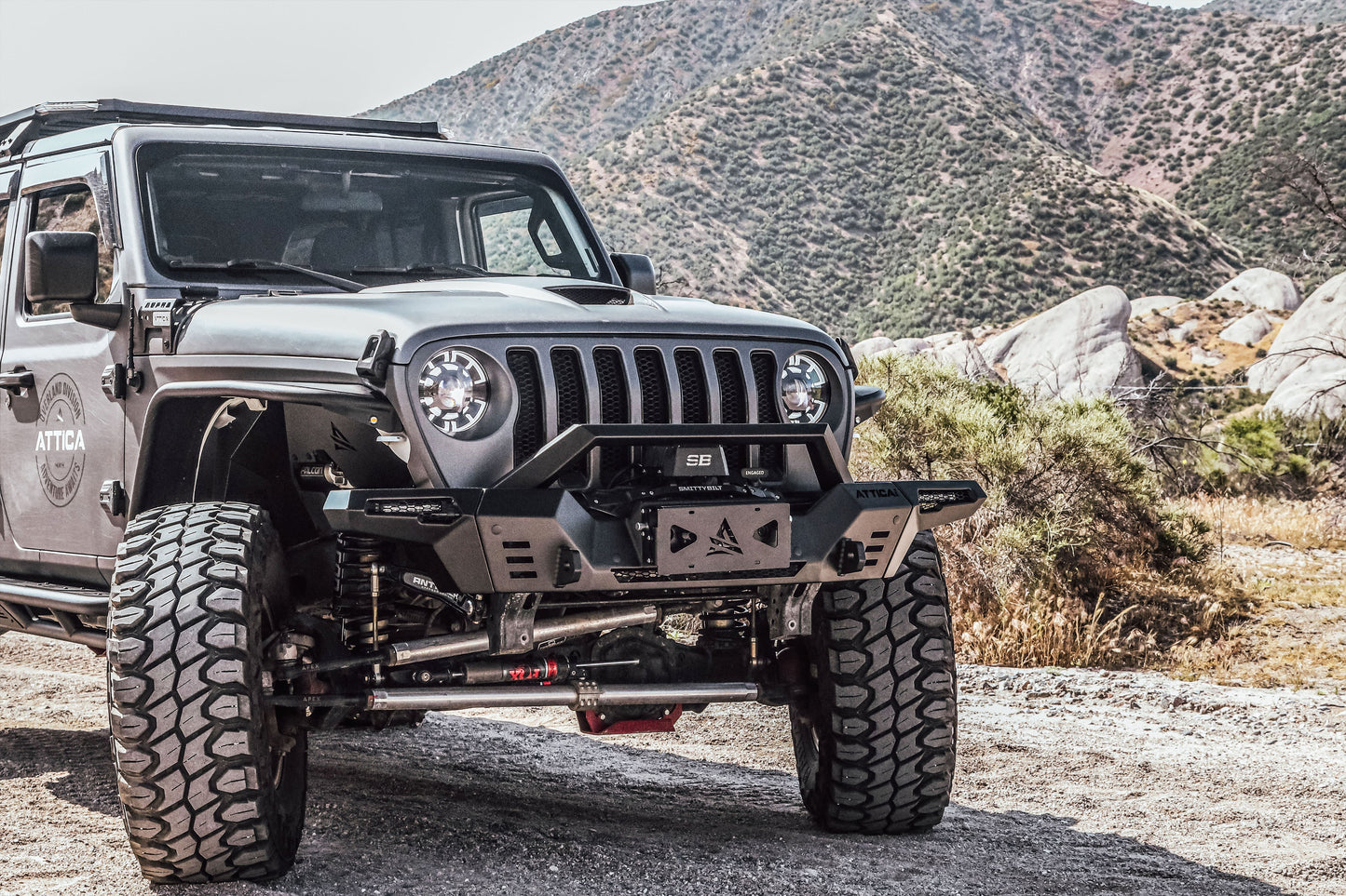 Attica 4x4 2018-2024 Jeep Wrangler JL Terra Series Front Fender Flares