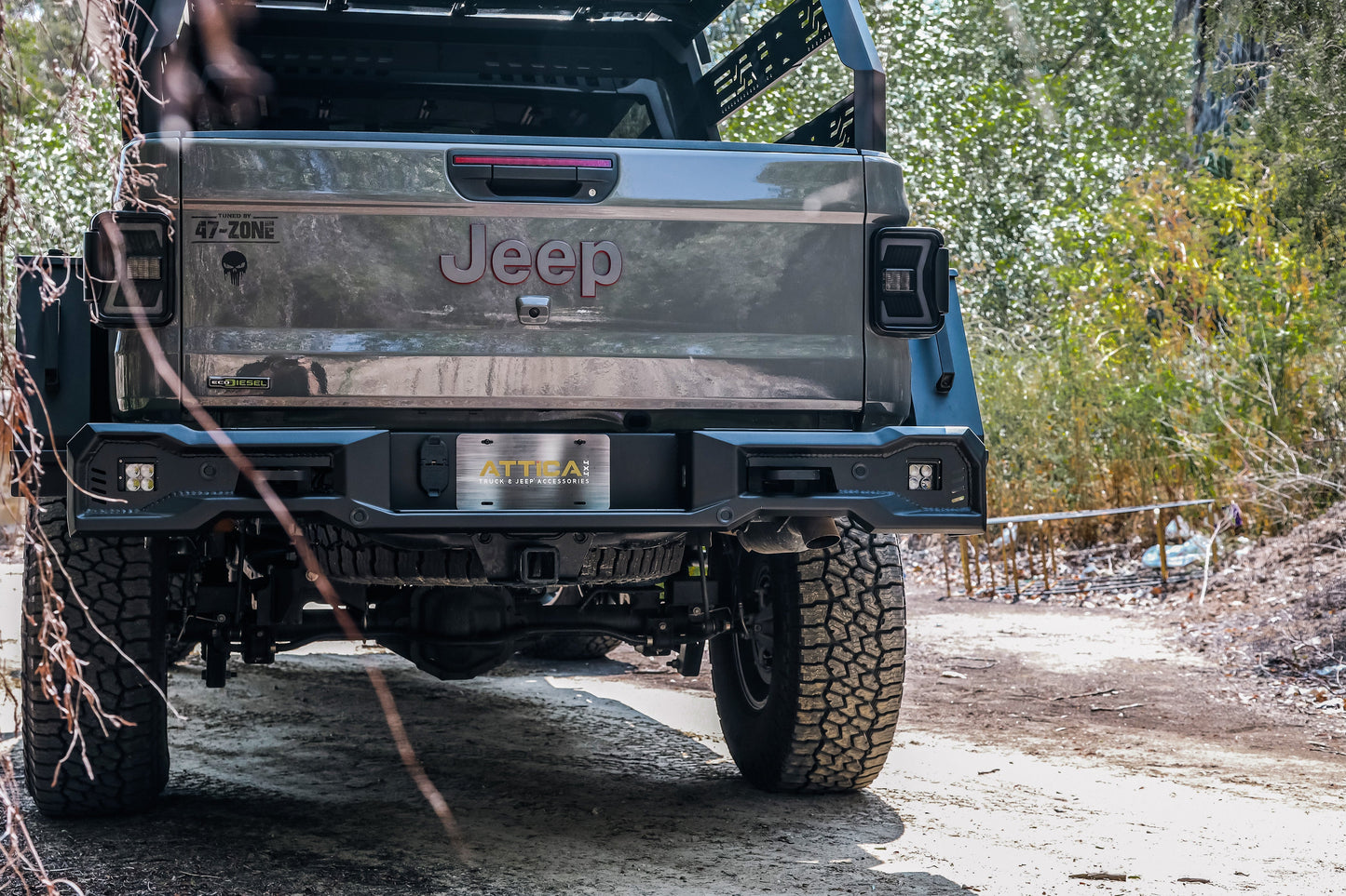 Attica 4x4 2019-2024 Jeep Gladiator JT Frontier Series Rear Bumper