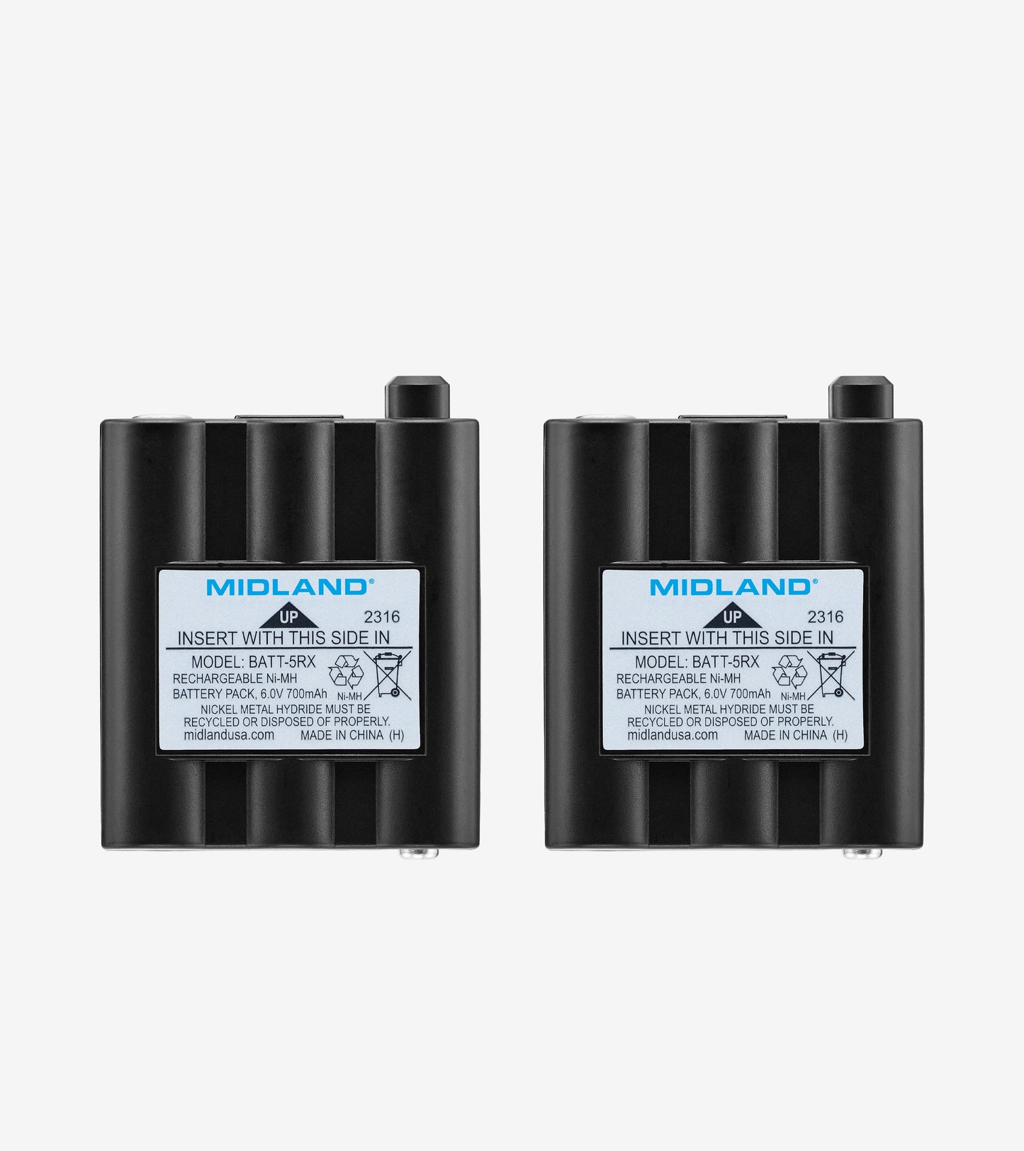 AVP17 GXT and X-Talker Rechargeable Batteries