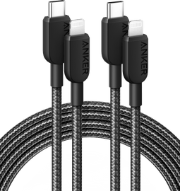 Anker <b>310</b> USB-C to Lightning Cable (6 ft, 2-Pack)