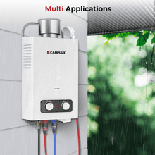 Load image into Gallery viewer, Camplux BD158C Tankless Propane Water Heater With Rain Cap
