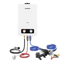 Load image into Gallery viewer, Camplux BD264P120 Propane Outdoor Water Heater Pump Kit