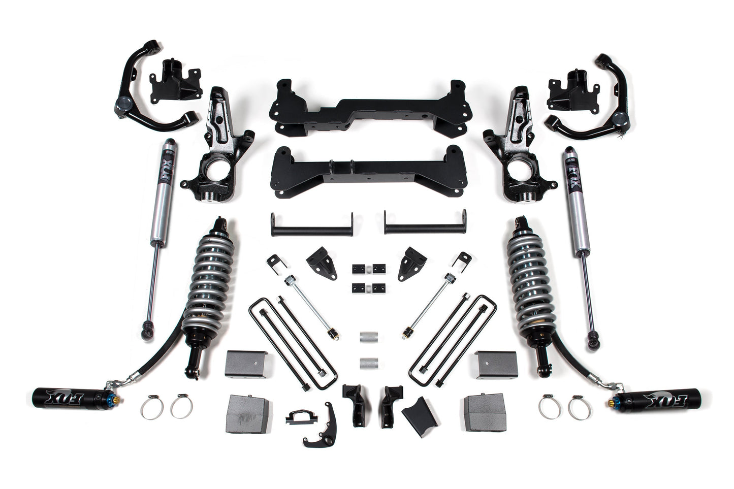 7 Inch Lift Kit | FOX 2.5 Coilover Conversion | Chevy Silverado or GMC Sierra 2500HD (01-10) 2WD