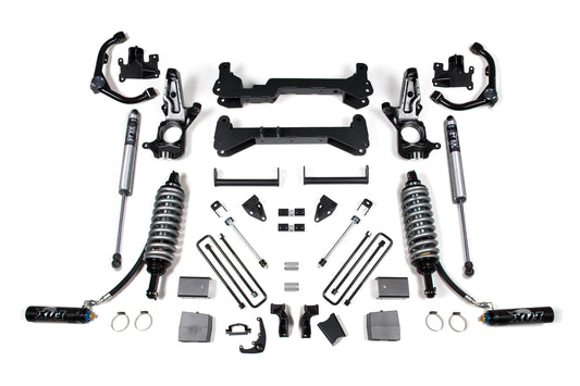 7 Inch Lift Kit | FOX 2.5 Coilover Conversion | Chevy Silverado or GMC Sierra 2500HD (01-10) 2WD