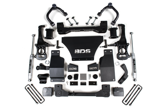 6 Inch Lift Kit | Chevy Silverado or GMC Sierra 1500 (19-26) 4WD | Gas