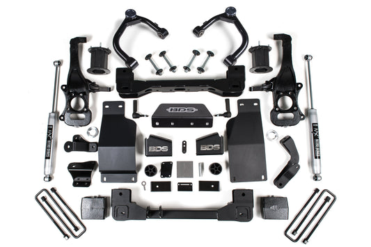 6 Inch Lift Kit | Chevy Silverado or GMC Sierra 1500 (19-26) 4WD | Diesel