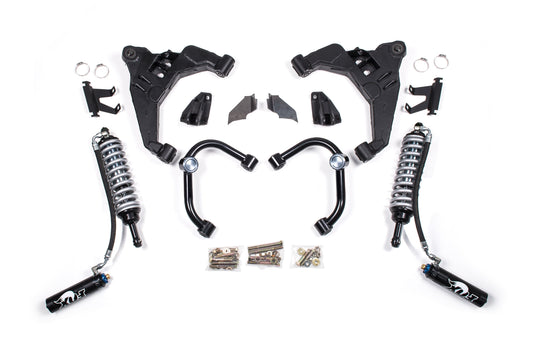 FOX 2.5 Coilover Conversion Upgrade - 6.5 Inch Lift | Factory Series | Chevy Silverado or GMC Sierra 2500HD/3500HD (11-19) 4WD | Diesel