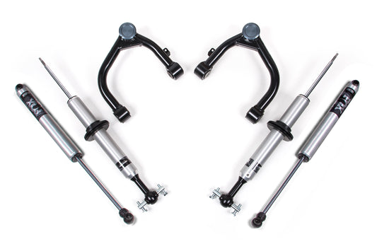 2 Inch Leveling Kit | FOX 2.0 Snap Ring Strut | Chevy Silverado or GMC Sierra 1500 (19-26) 4WD