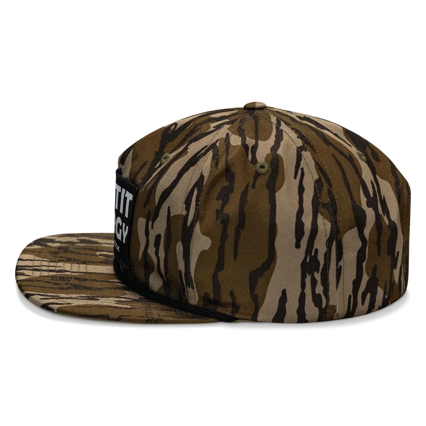 Big Tit Energy Patch Flatbill Snapback Hat