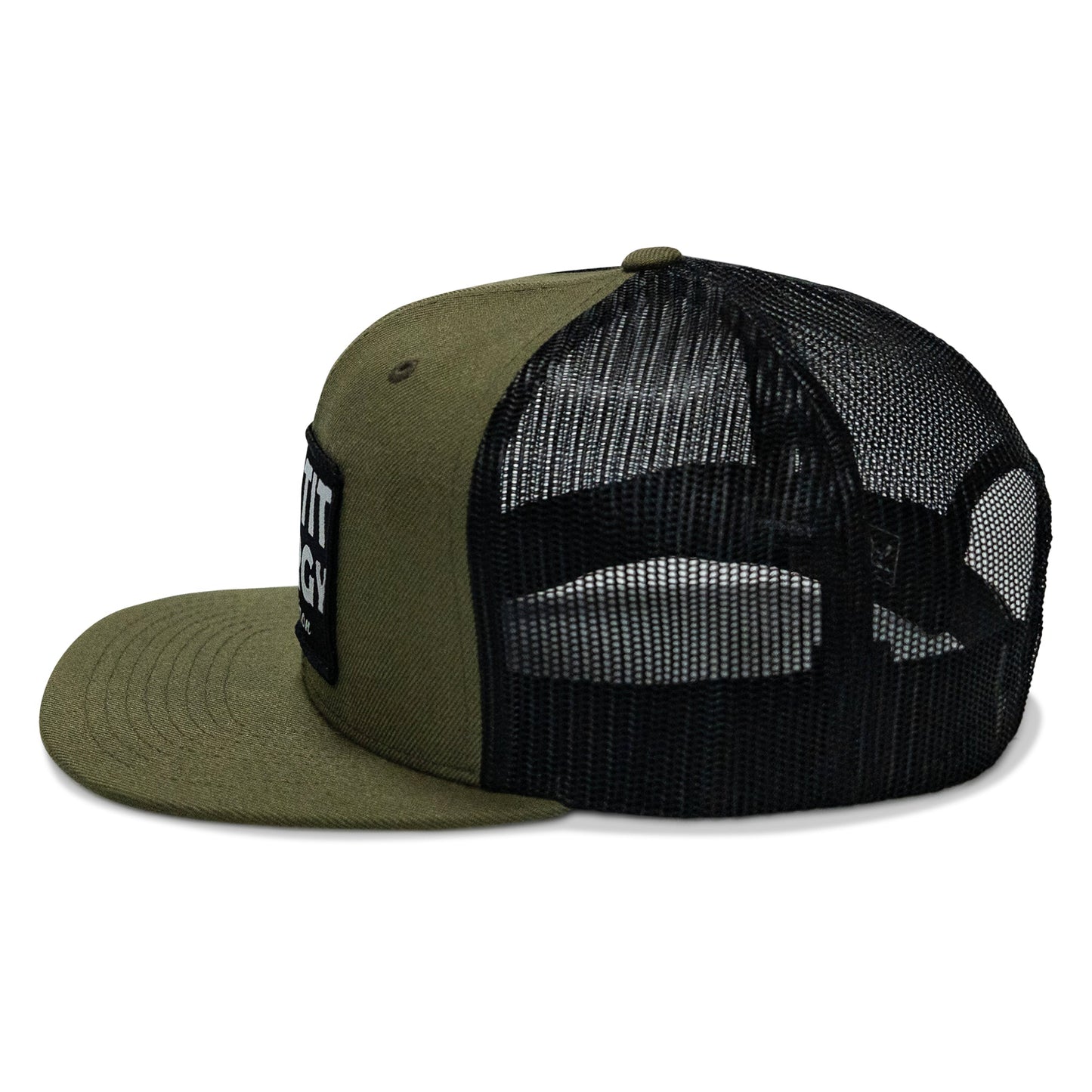 Big Tit Energy Patch Flatbill Snapback Hat