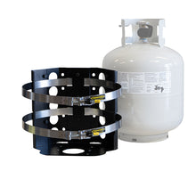 Load image into Gallery viewer, Sumatra MARINE Bracket for 20 lb. Steel BBQ Propane Tank