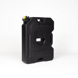 2 Gallon Water GEN2 Black container by RotopaX, showcasing a sleek design with a durable black finish.