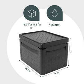 BOXIO COOL PLUS I Passive cooler box with cool packs