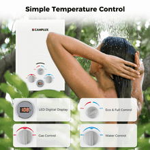 Load image into Gallery viewer, Camplux BW158 Camping Water Heater Propane