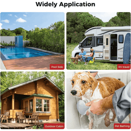 Camplux BW264G Camping Water Heater Propane