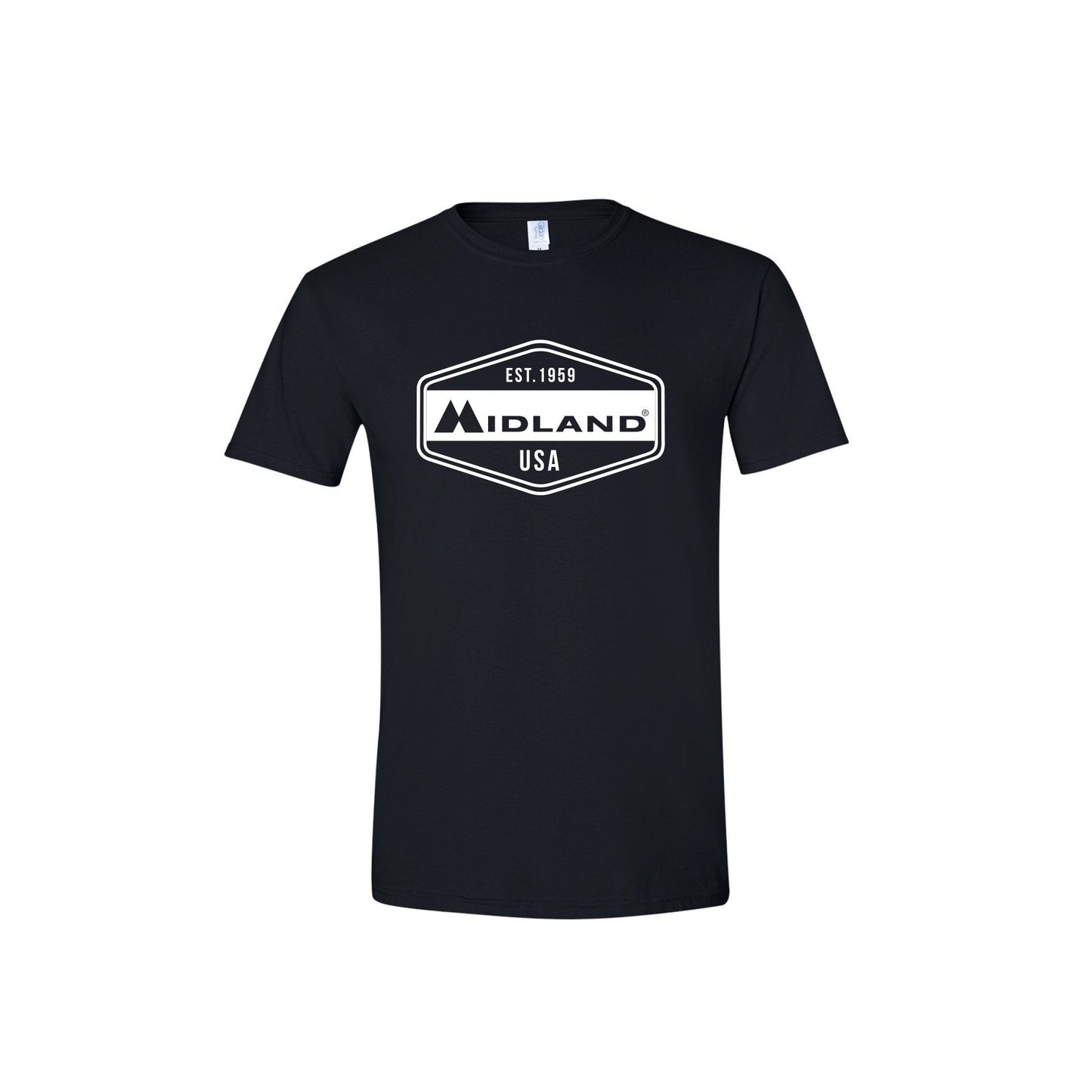 Est. 1959 Midland Crest T-Shirt - Black - Grey - White - Green