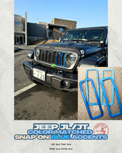 Load image into Gallery viewer, "Snap On" Accent Slot Cover for 24-25 Grille Wrangler JL JT Grille