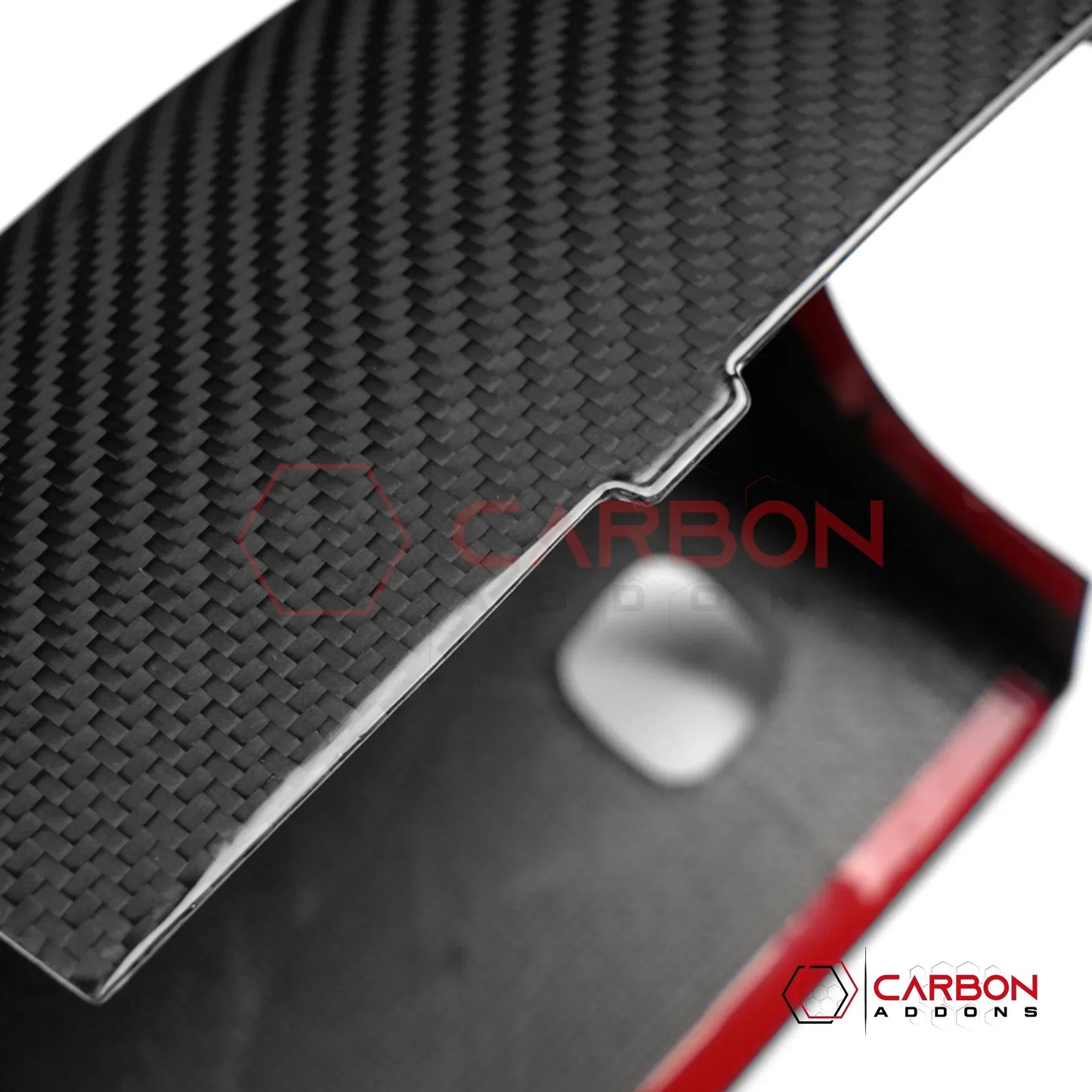 C8 Corvette Real Carbon Fiber Steering Column Trim Cover | Interior Upgrade (2020-2027)