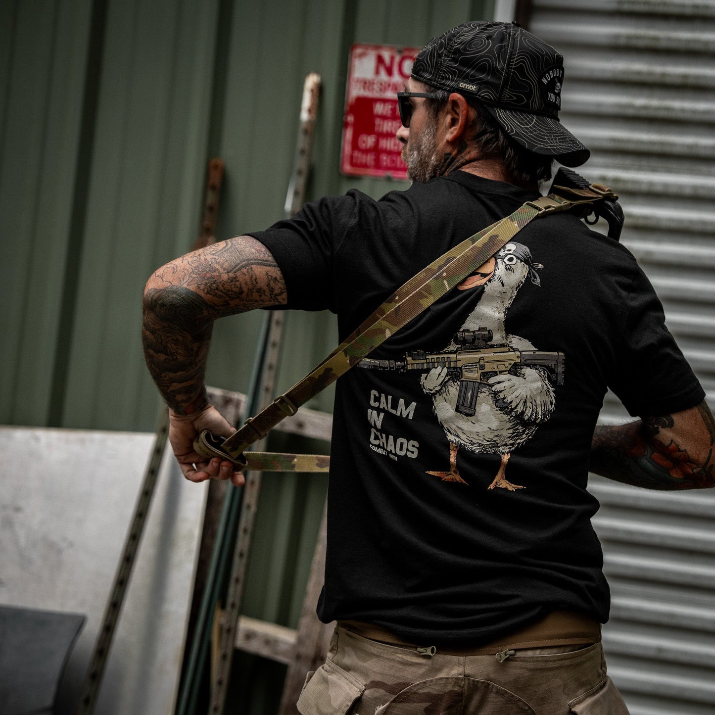 Calm In Chaos Men's T-Shirt