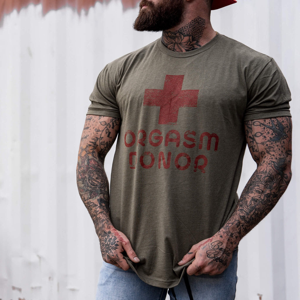 Orgasm Donor Men's T-Shirt
