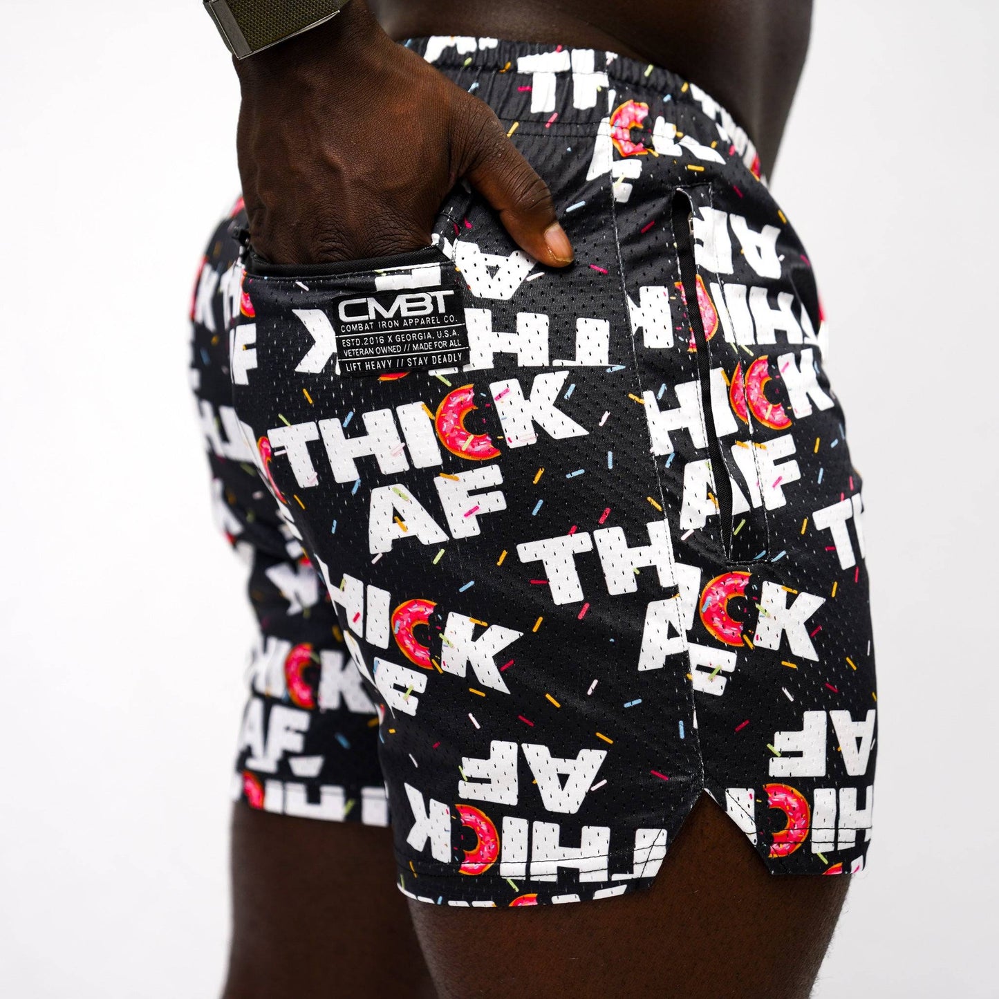 Mid Thigh Mesh Training / Lifestyle Shorts | 5"
