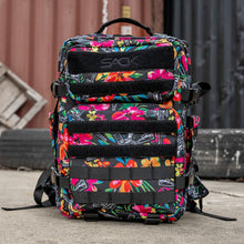 Load image into Gallery viewer, Combat Iron Apparel 25L Sack™ Original All-Day Molle Backpack with Pouch secured on a person, ready for adventure.