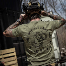Load image into Gallery viewer, Don't Bite The Hand That Fingers You Men's T-Shirt