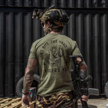 Load image into Gallery viewer, Don't Bite The Hand That Fingers You Men's T-Shirt