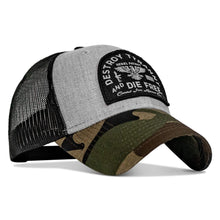 Load image into Gallery viewer, Destroy Tyranny and Die Free Patch Snapback