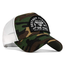 Load image into Gallery viewer, Destroy Tyranny and Die Free Patch Snapback