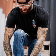 Load image into Gallery viewer, American Flag USA Pineapple Grenade Men's T-Shirt