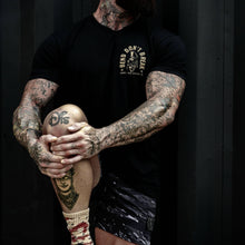 Load image into Gallery viewer, Bend Don't Break Barbell Skull Men's T-Shirt