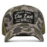 Shoot First. Die Last. Club Patch Snapback
