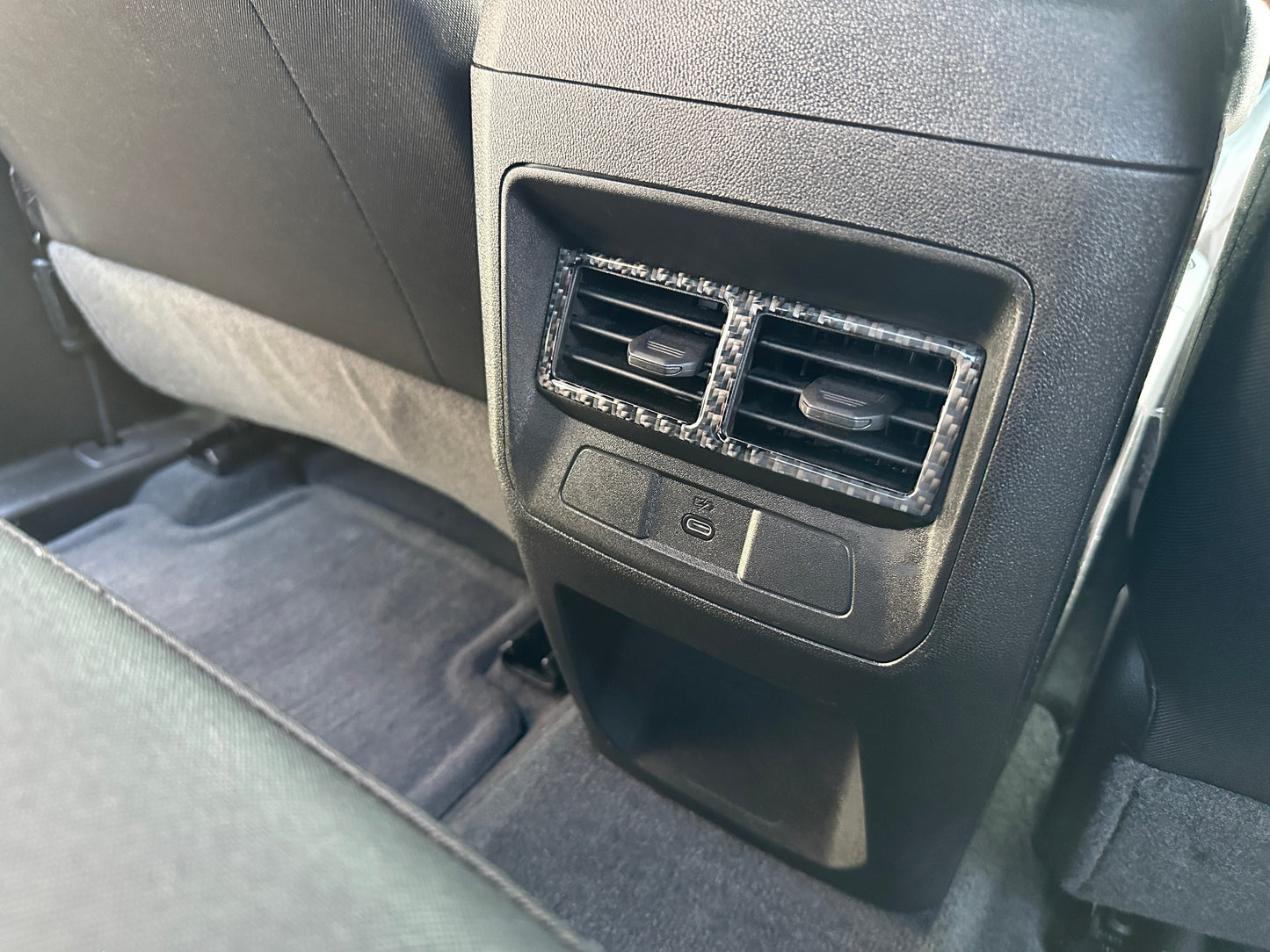 Rear A.C. Vent Accent Trim Fits 2023-2026 Chevrolet Colorado & GMC Canyon