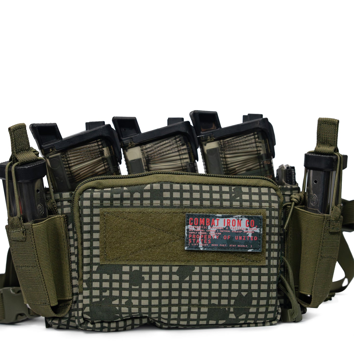 Combat Iron Co. Authentic Brand Velcro Patch