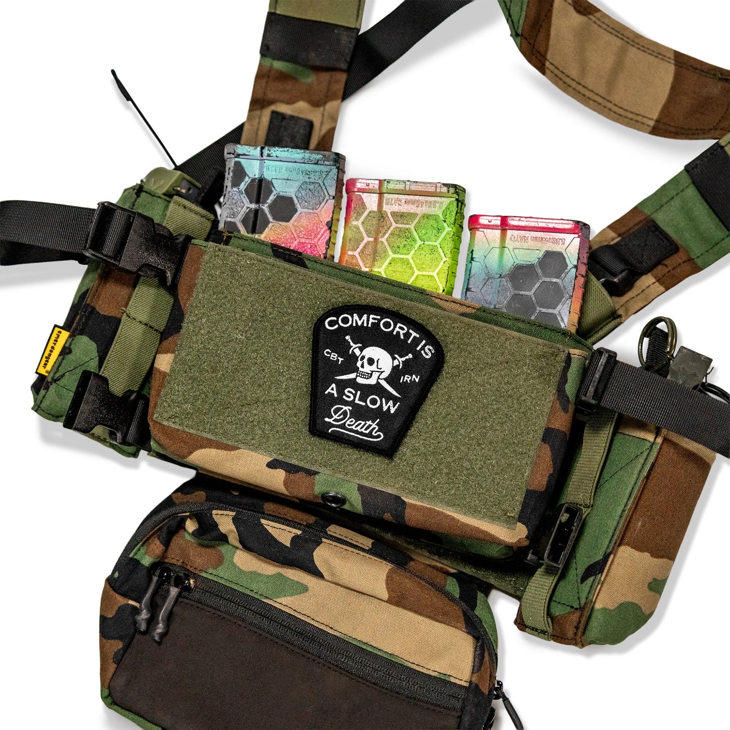 Comfort Is a Slow Death Large Velcro Patch
