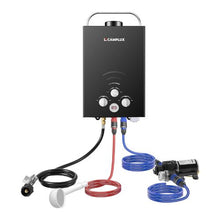 Load image into Gallery viewer, Camplux BW158BP60 Camping Water Heater With Pump Kit