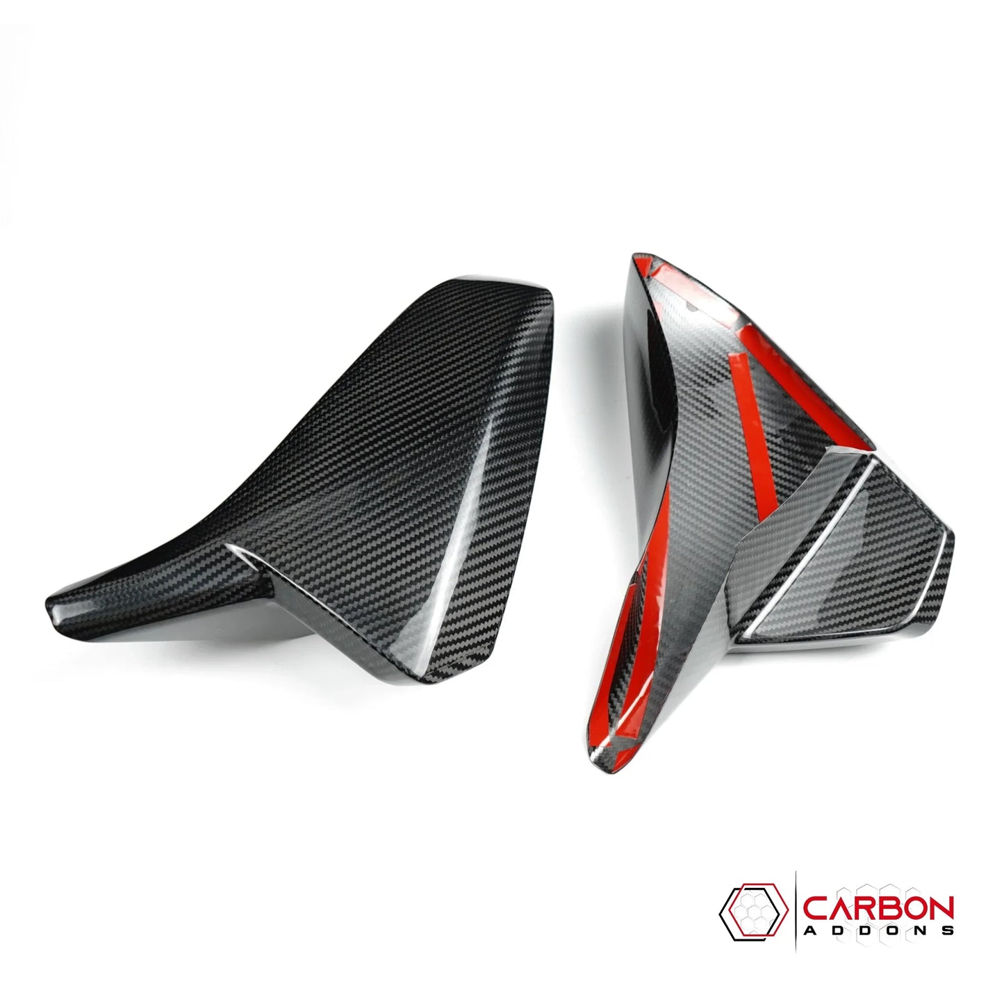 Chevy 5th Gen Camaro 2010-2015 M-Style Carbon Fiber Mirror Cover