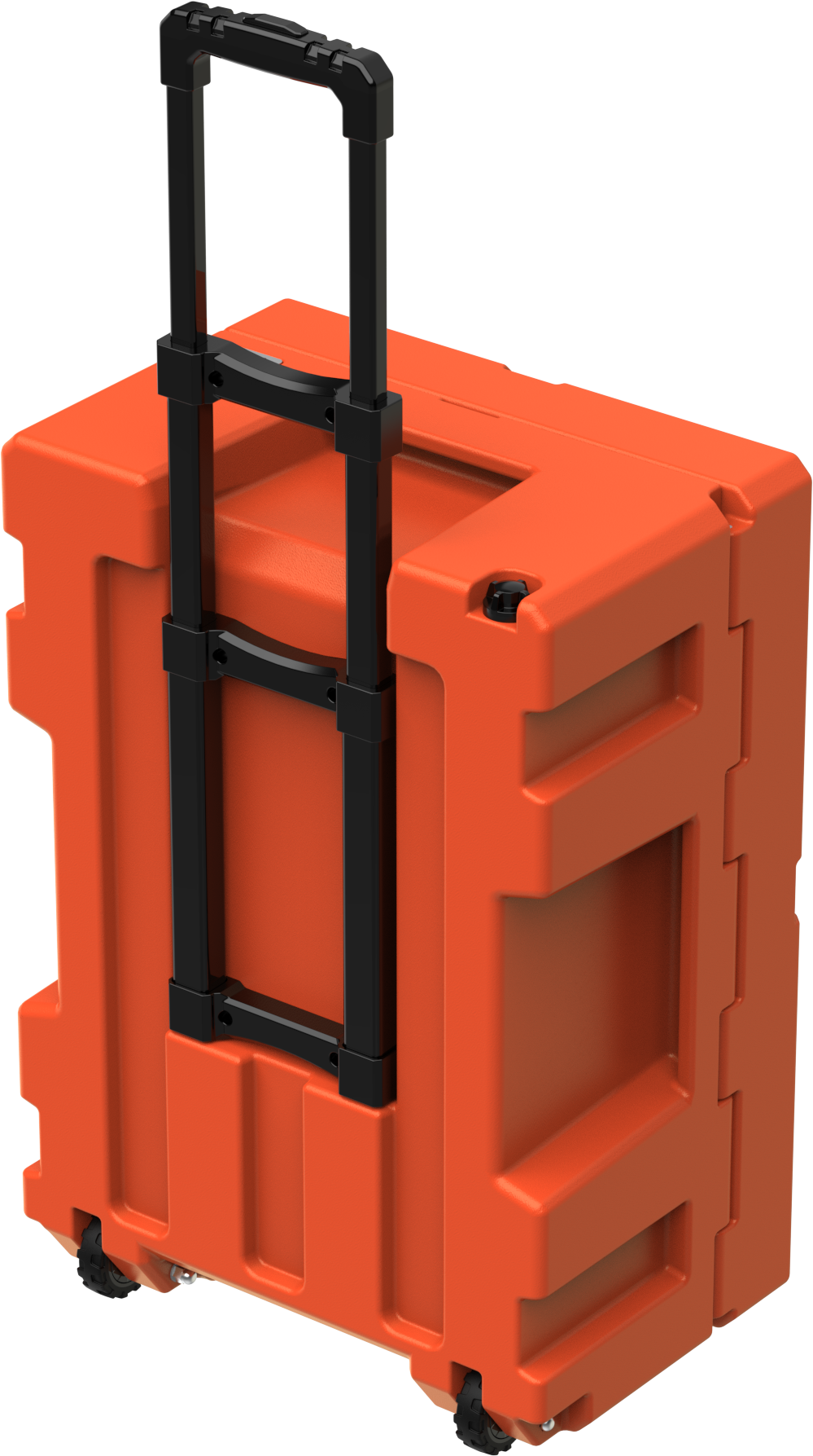 Cubix 76L Rolling Cargo Case — Wheeled Rotomolded Gear, Tool & Storage Box