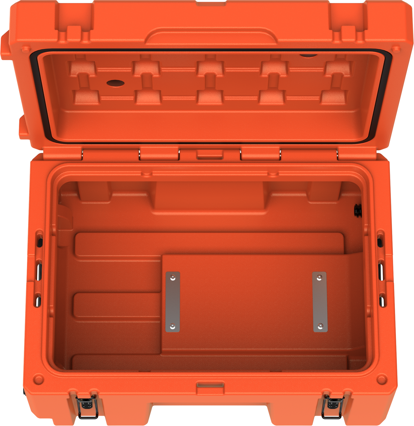 Cubix 76L Rolling Cargo Case — Wheeled Rotomolded Gear, Tool & Storage Box