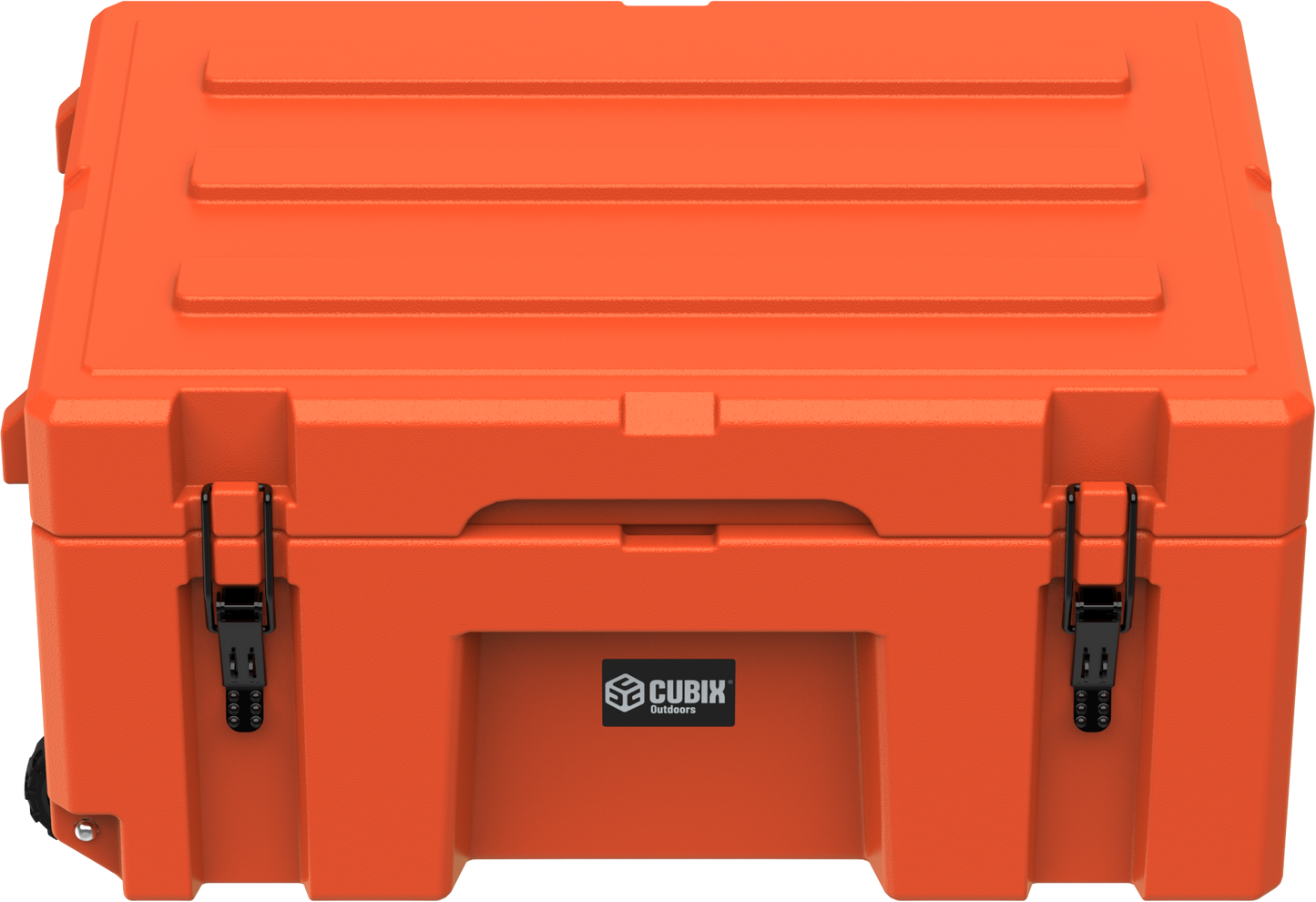 Cubix 76L Rolling Cargo Case — Wheeled Rotomolded Gear, Tool & Storage Box
