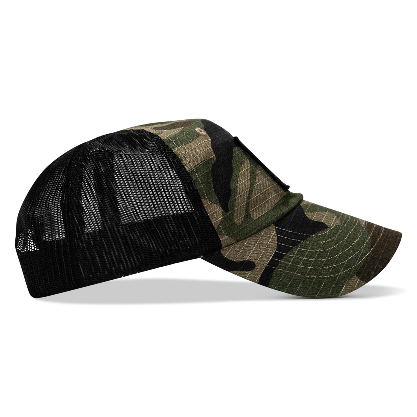 Death Is Promised. Mercy Is Earned Patch. Tactical Ripstop Mesh Snapback Hat