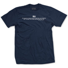 Load image into Gallery viewer, Die For Your Country Patton Quote T-Shirt